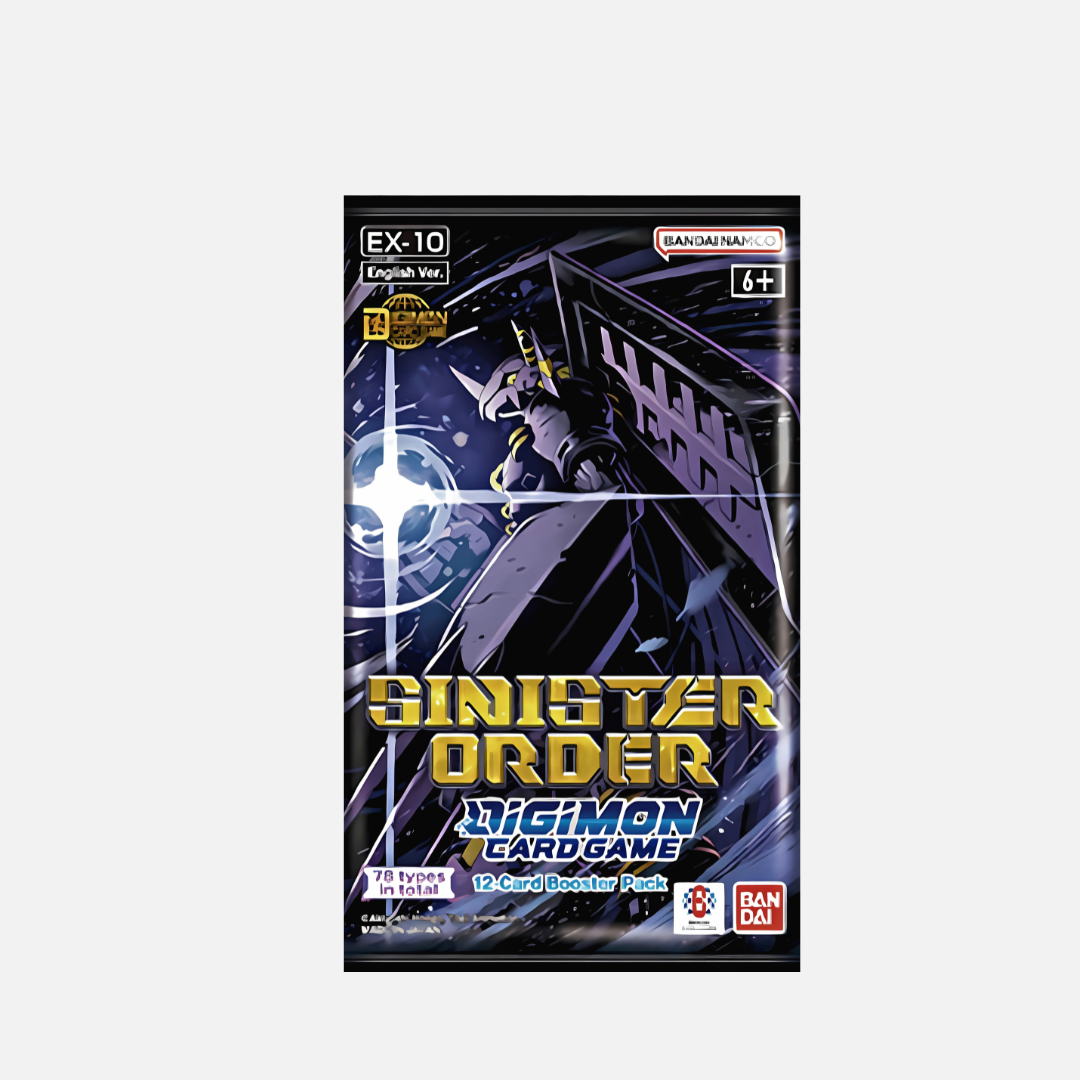 Digimon Sinister Order Extra Booster Pack EX-10 englisch
