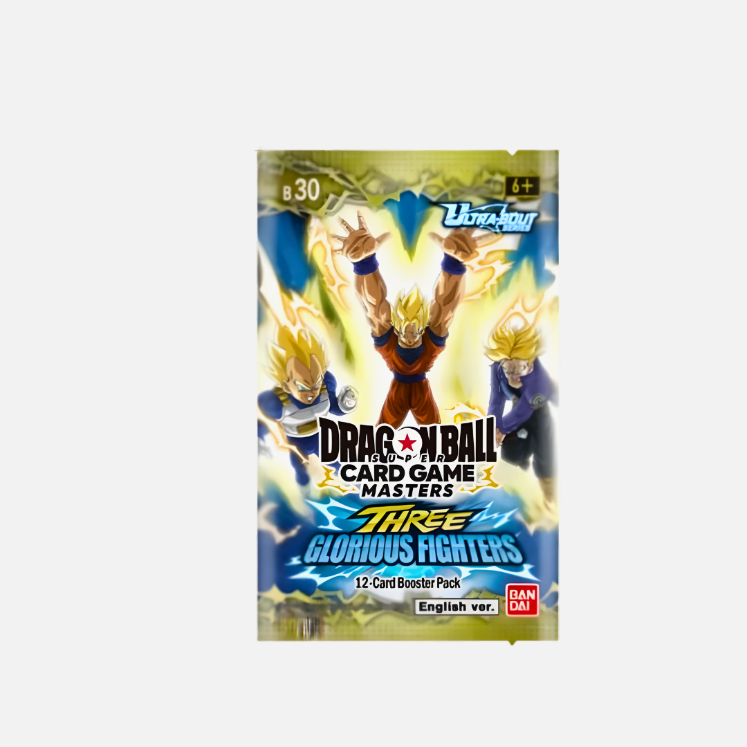 Dragon Ball Super Three Glorious Fighters Booster Pack B30 englisch