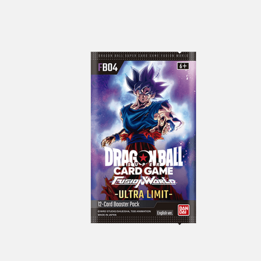 Dragon Ball Fusion World Ultra Limit Booster Pack FB-04 englisch