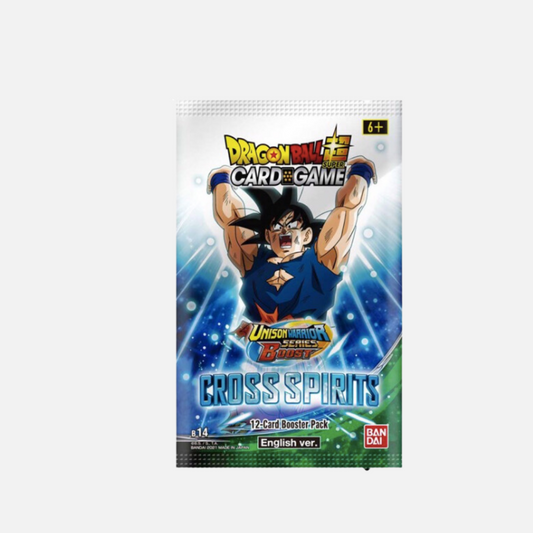 Dragonball Super Card Game - Cross Spirits Booster Pack - BT14 (Englisch)