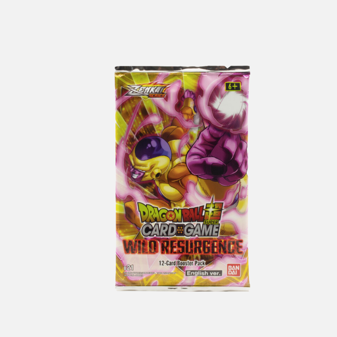 ultra rare pokemon cards black and white Dragonball Super Card Game - Wild Resurgence Booster Pack [DBS-B21]