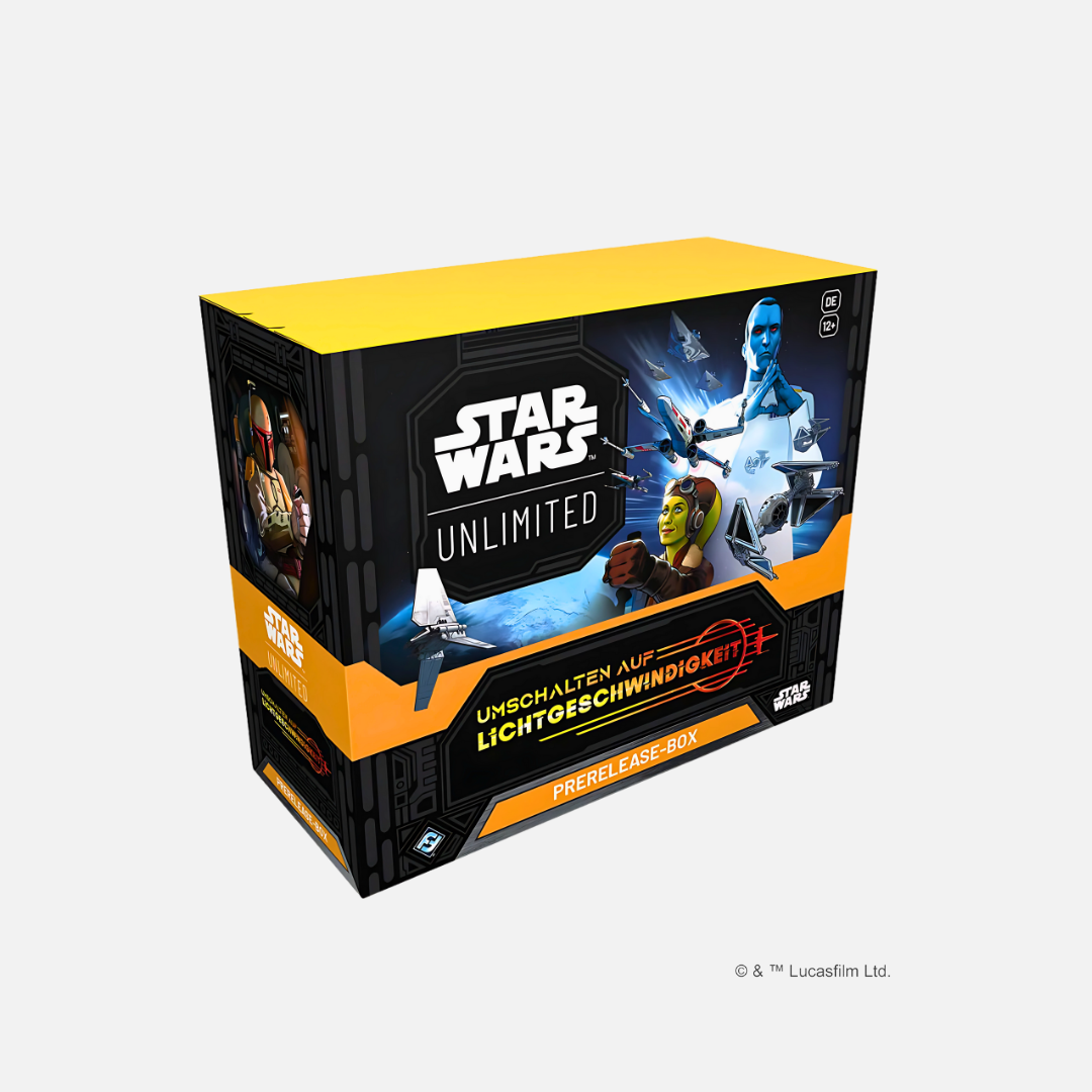 FFG - Star Wars: Unlimited - Umschalten auf Lichtgeschwindigkeit Prerelease-Box (Deutsch)