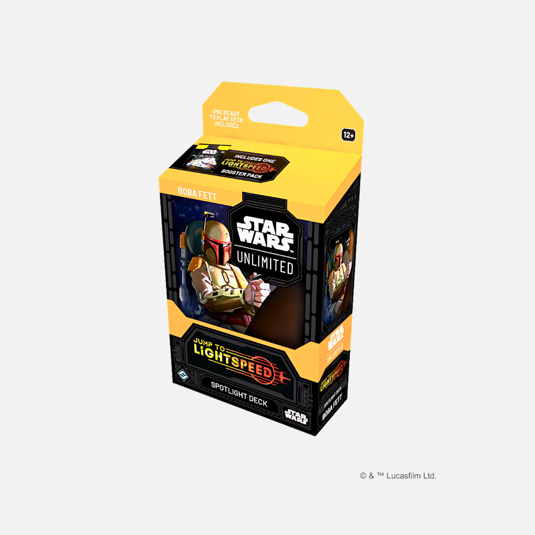 FFG - Star Wars: Unlimited - Jump to Lightspeed Spotlight Deck - Boba Fett (English)