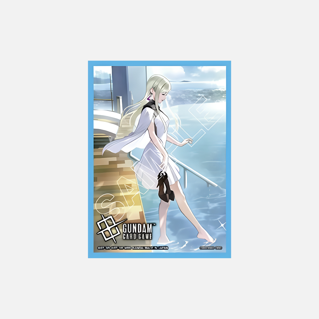 Gundam Card Game - Official Card Sleeves (02) - Lady Luck (Gigi Andalucia) (70 Stück)
