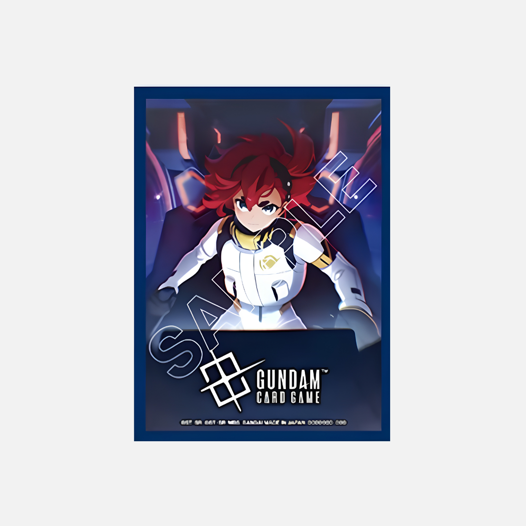 Gundam Card Game - Official Card Sleeves (02) - Suletta Mercury (70 Stück)
