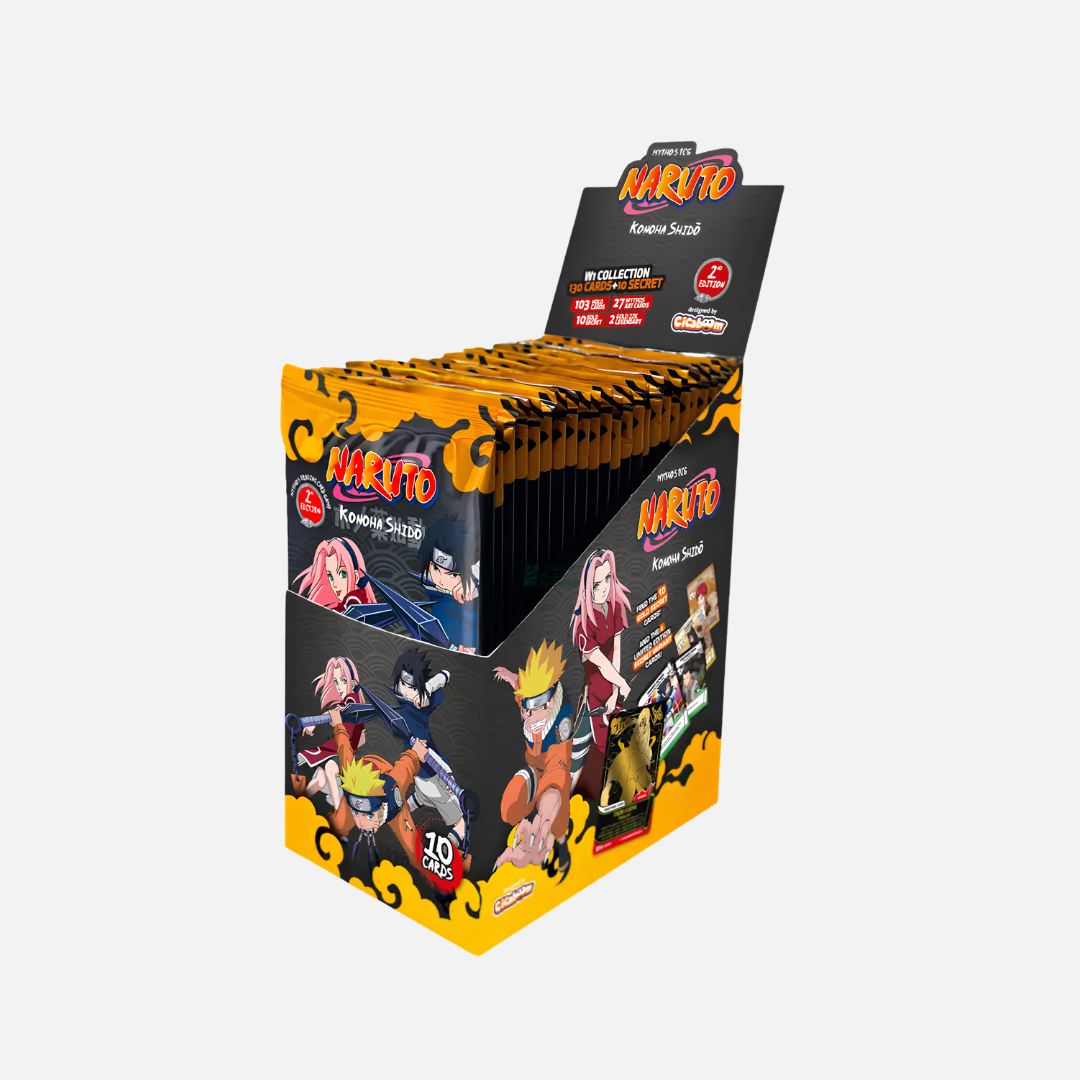 Naruto Mythos TCG - Konoha Shidō Set 1 (2nd Edition) Booster Display - English *VORBESTELLUNG*