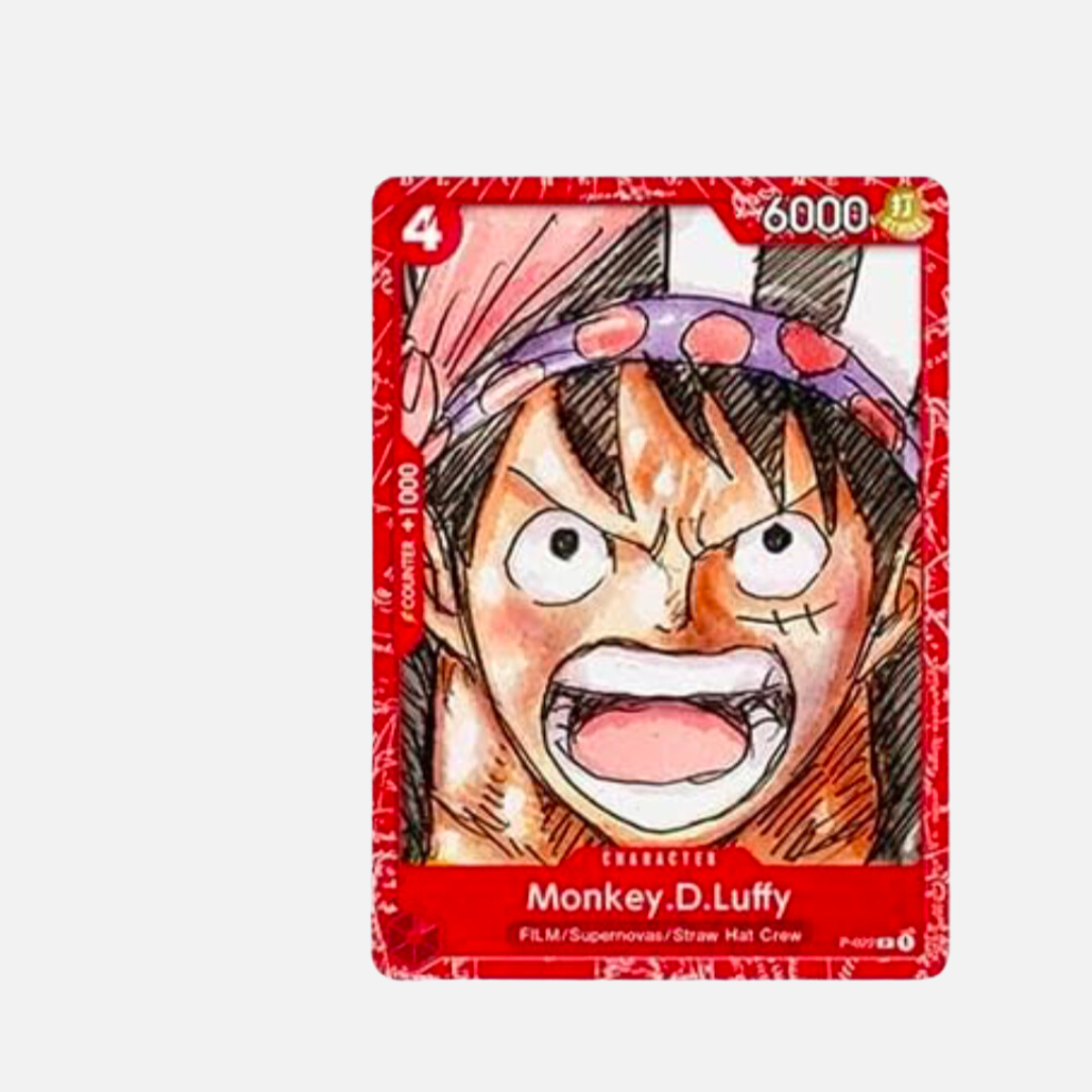 One Piece Monkey.D.Luffy P-022 Promo englisch