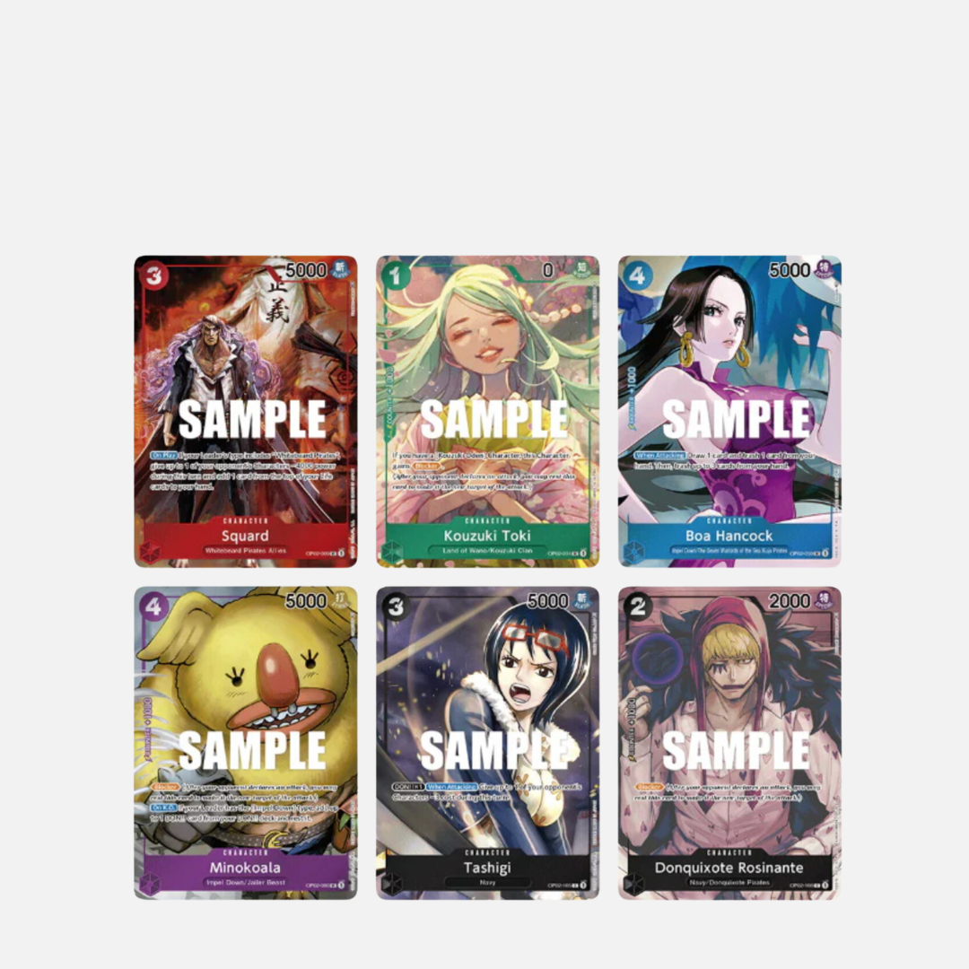 One Piece Card Game - Paramount War Box Promotion Booster Pack - OP02 (Englisch)