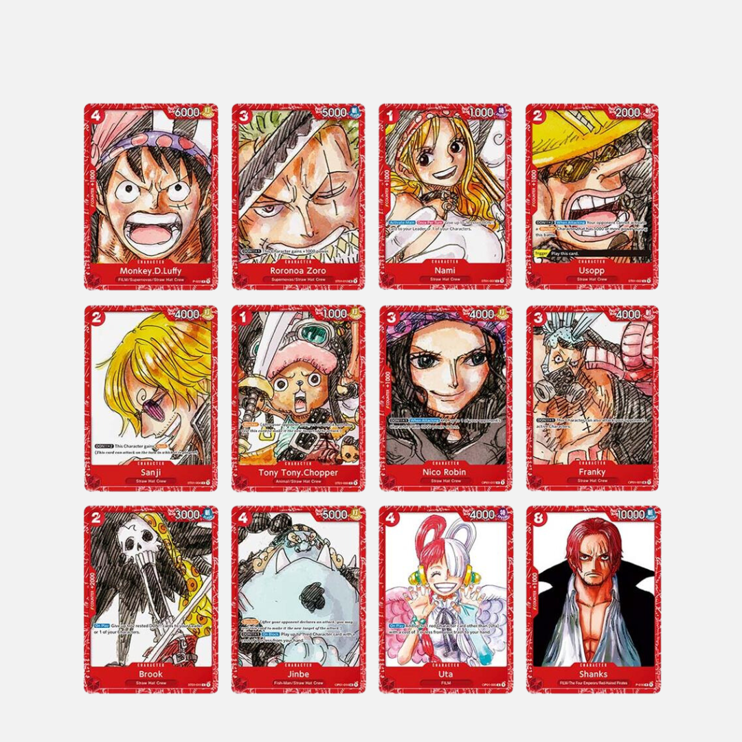 One Piece Card Game - Premium Card Collection Bundle - 25th Anniversary & Film Red Edition (Englisch) *VORBESTELLUNG*