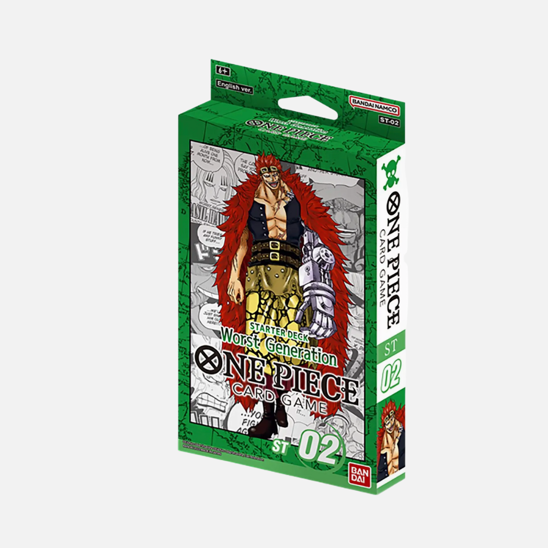 One Piece Card Game - Worst Generation Starter Deck ST02 (Englisch)