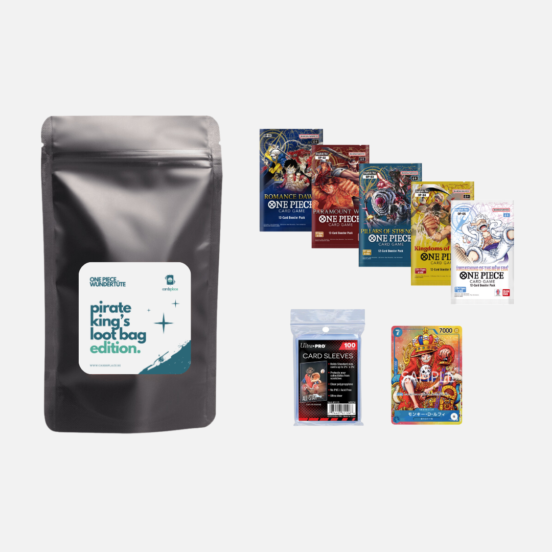 One Piece Card Game - Cardsplace Wundertüte "Pirate King's Loot Bag" Edition - (Englisch) *VORBESTELLUNG*
