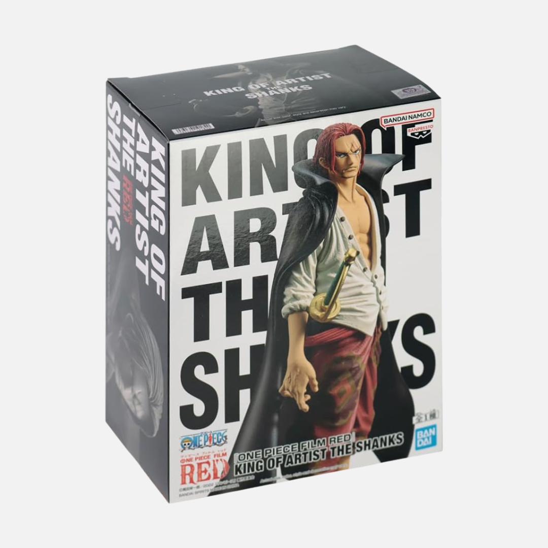 One Piece Film Red - The Shanks Figur (23cm) - King of Artist - Bandai / Banpresto