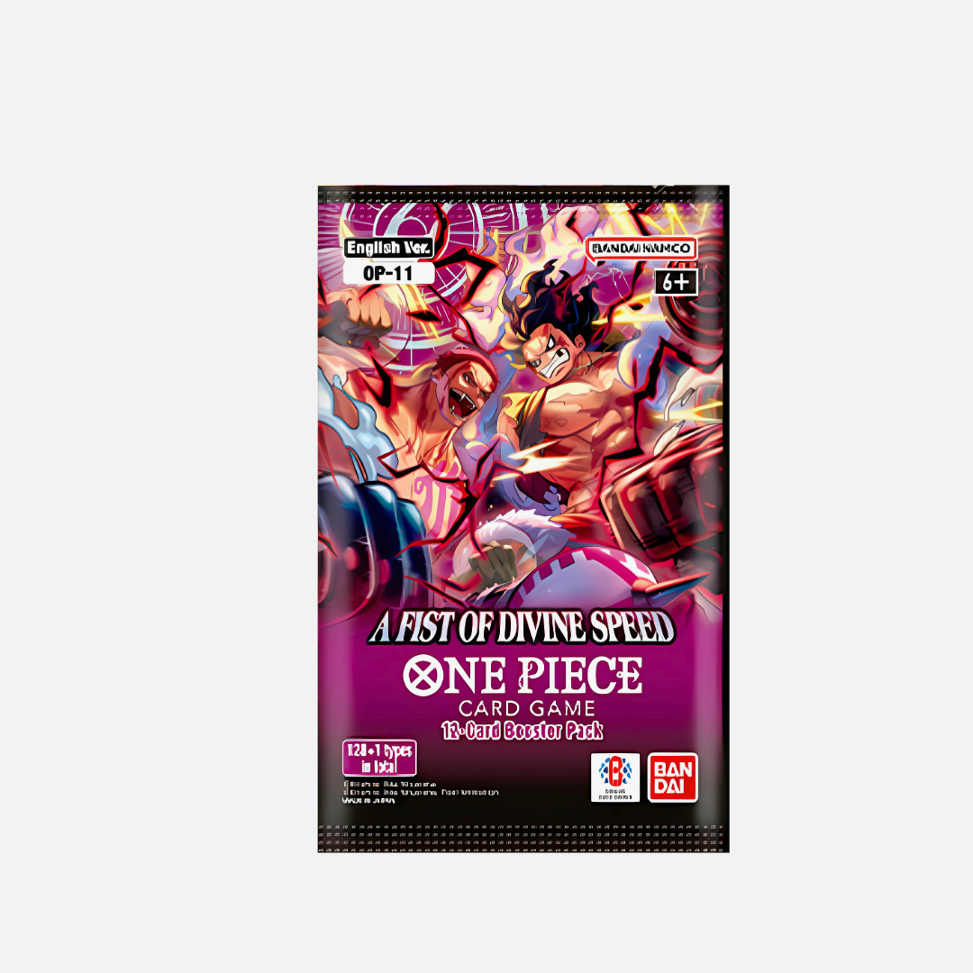 One Piece A Fist of Divine Speed Booster Pack OP-11 englisch