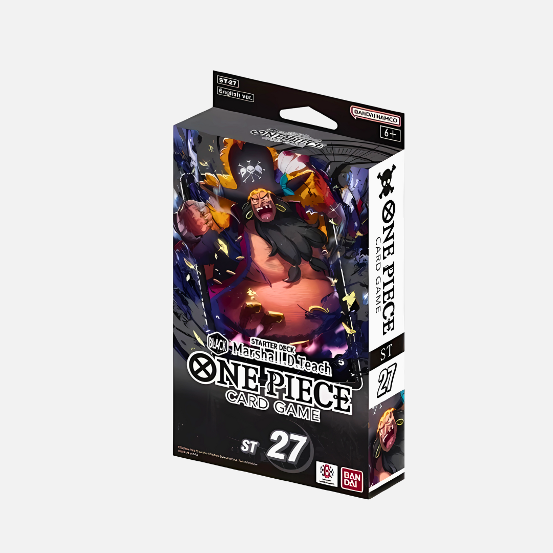 One Piece Black Marshall.D.Teach Starter Deck ST-27 englisch