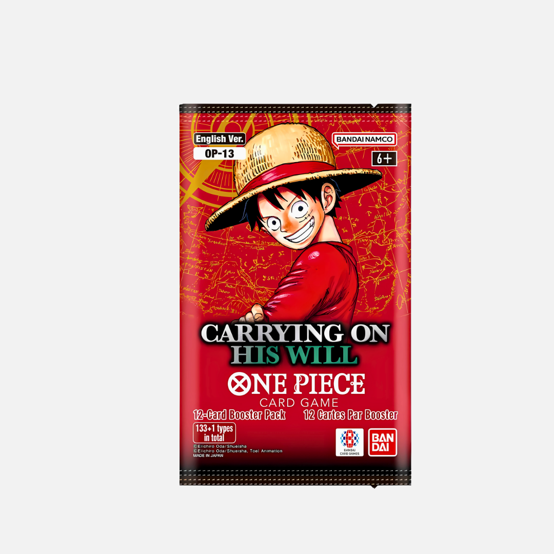 One Piece Carrying on his Will Booster Pack OP-13 englisch