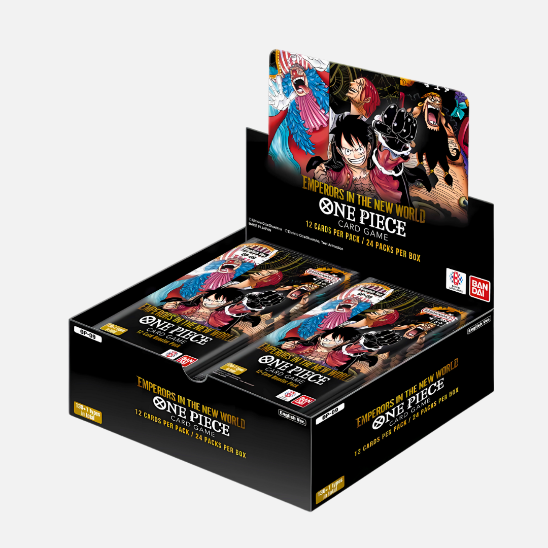 One Piece Card Game - Emperors in the new World Booster Display