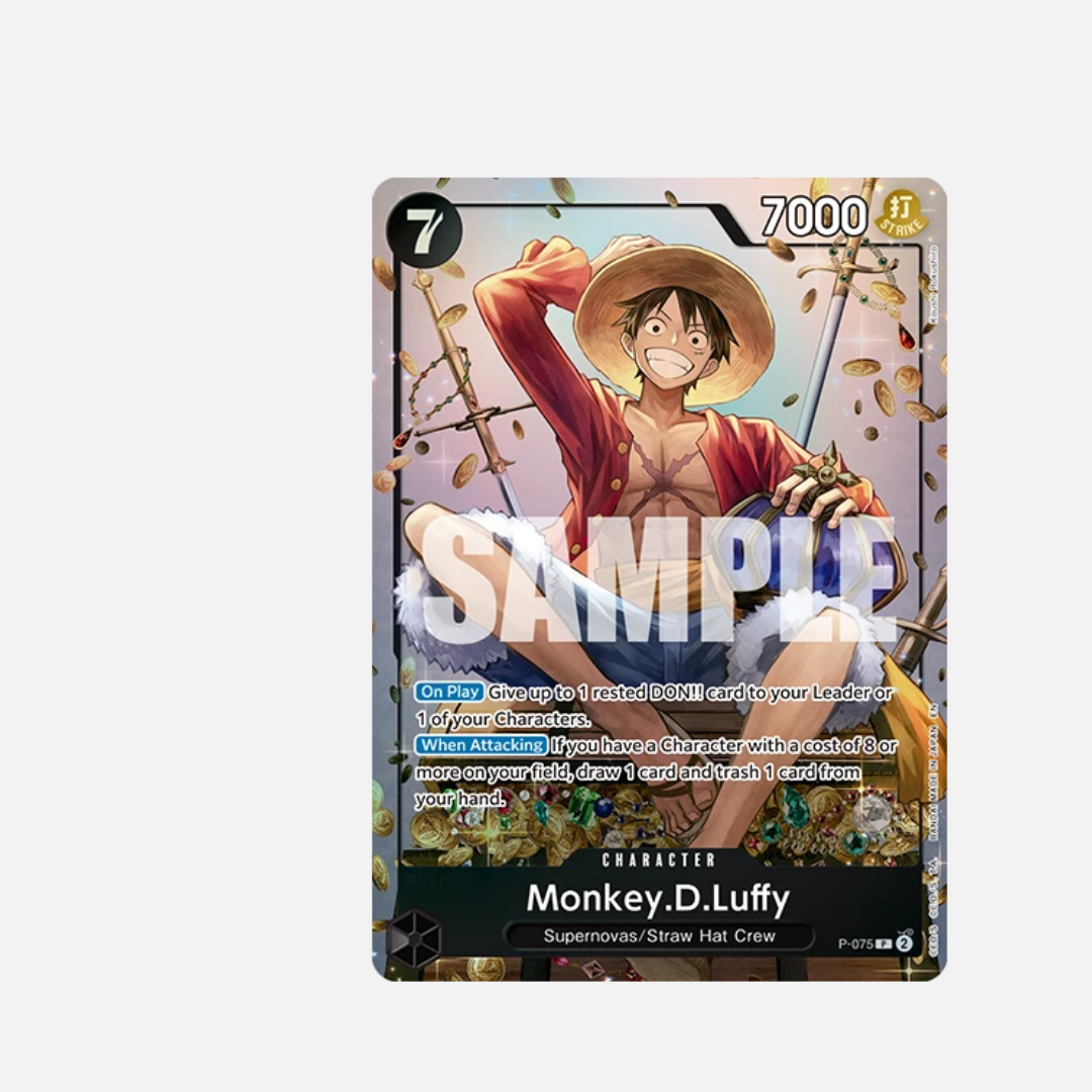 One Piece Tin Pack Set TS-02 Monkey.D.Luffy englisch