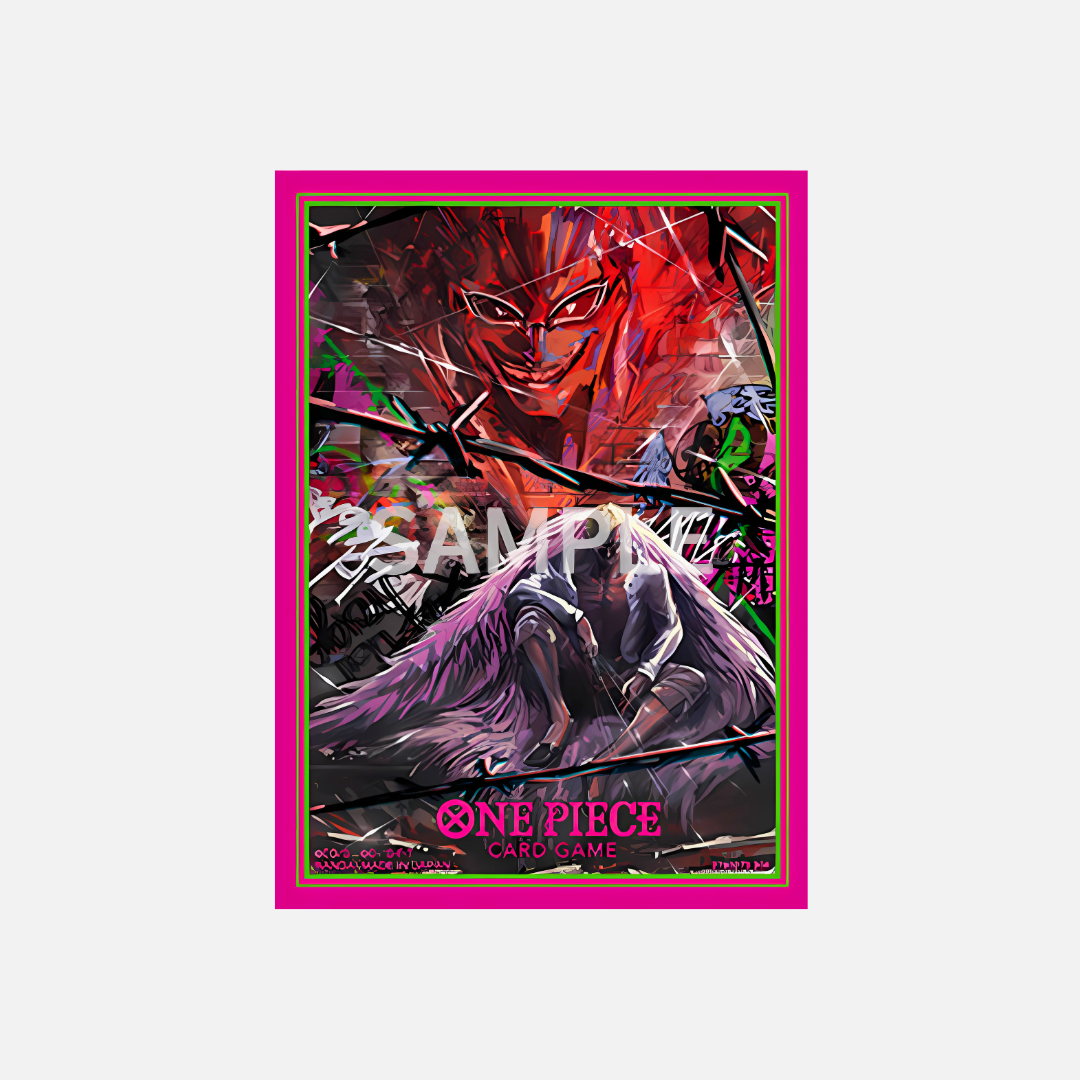 One Piece Card Game - Official Card Sleeves Limited Edition Vol. 4 - Donquixote Doflamingo (70 Stück)