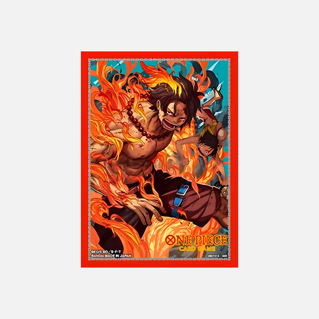 One Piece Card Game - Official Card Sleeves Limited Edition Vol. 5 - Portgas.D.Ace (70 Stück)