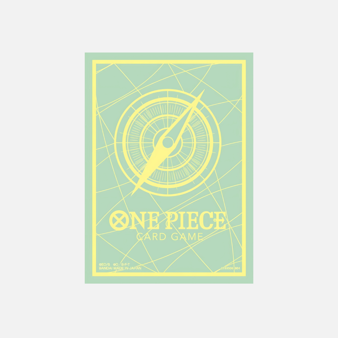 One Piece Card Game - Official Card Sleeves (V.9) - Standard Mint & Lemon (70 Stück)