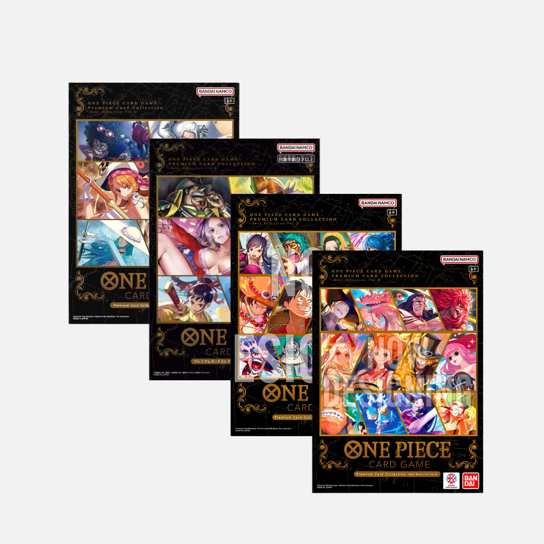 One Piece Card Game - Premium Card Collection Best Selection Bundle Vol. 1 - 4 (English)