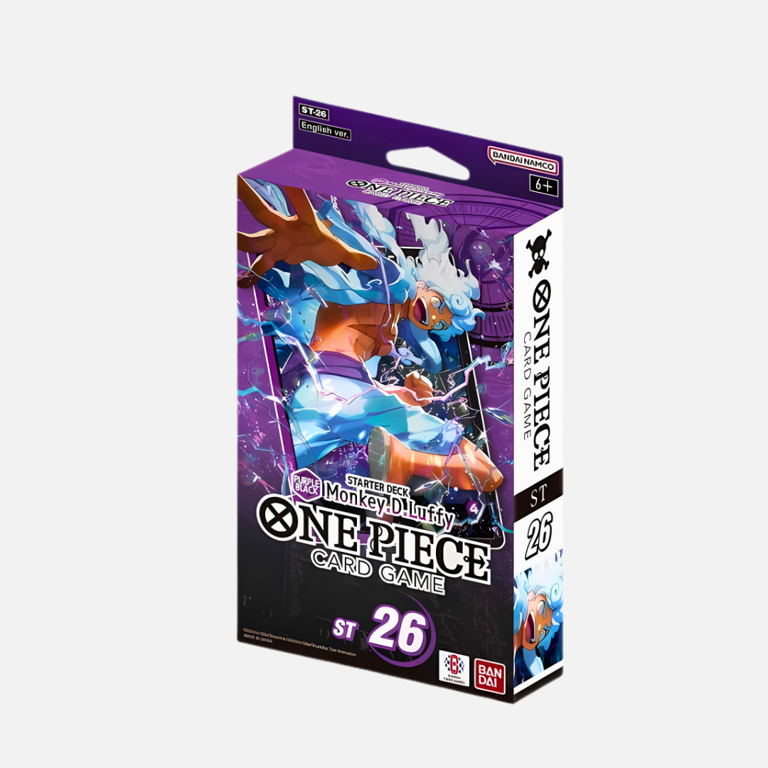 One Piece Purple/Black Monkey.D.Luffy Starter Deck ST-26 englisch