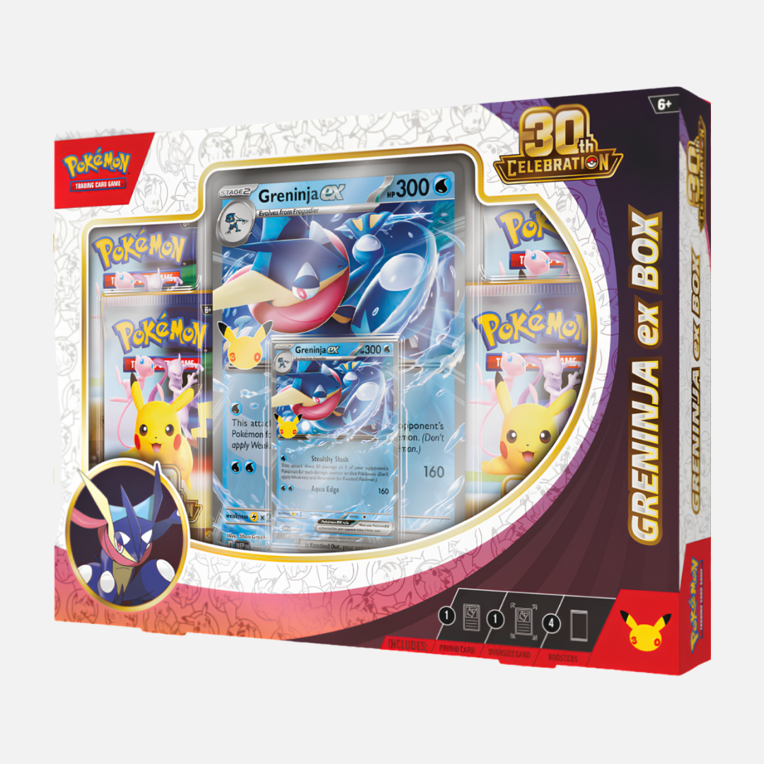 Pokémon Trading Card Game - 30th Celebration Ex Box (Greninja) - English *VORBESTELLUNG*