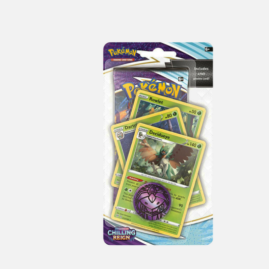 Pokémon Trading Card Game - Chilling Reign Decidueye Premium Checklane Blister - SWSH6 (Englisch)