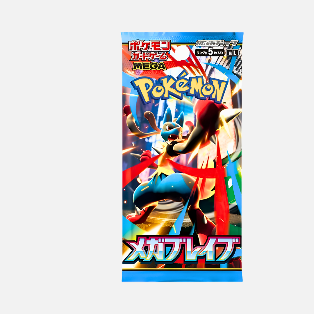 Pokémon Mega Brave M1L Booster Pack japanisch