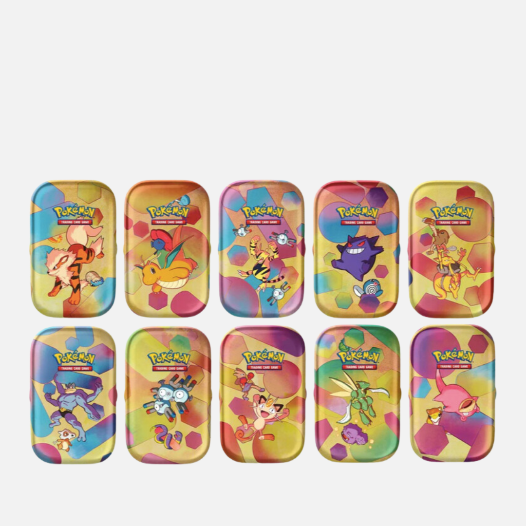 Pokémon Trading Card Game - 151 Mini Tin Display - Scarlet & Violet 3.5 (Englisch)