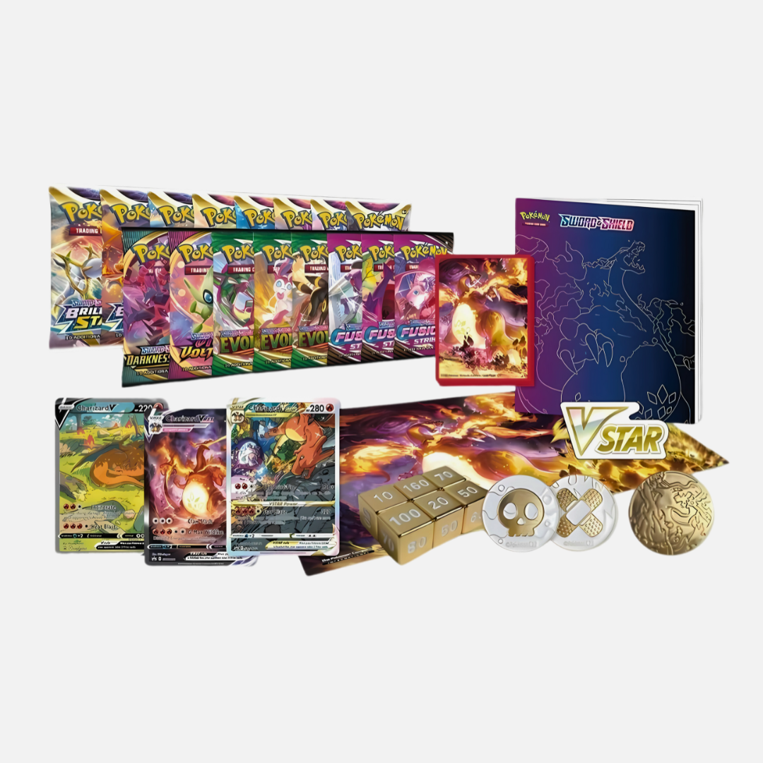 Pokémon Trading Card Game - Ultra-Premium Collection Charizard (Glurak) - Sword & Shield (English)