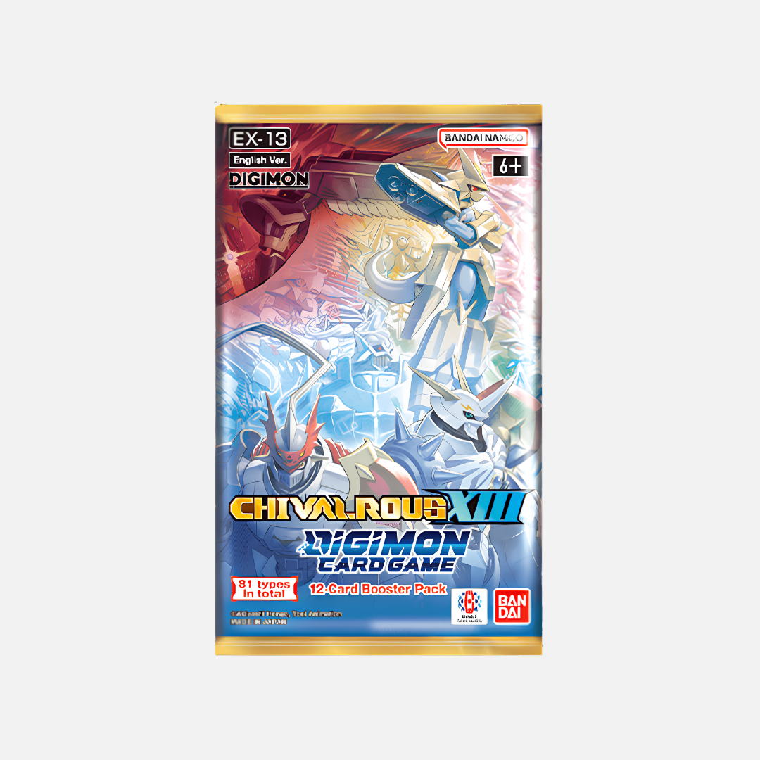 Digimon Card Game - Chivalrous XIII Extra Booster Pack [EX-13] - English *VORBESTELLUNG*