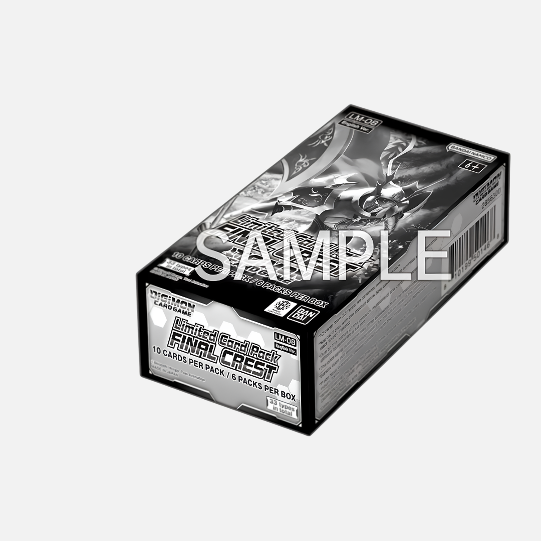 Digimon Card Game - Limited Card Pack Final Crest Booster Display [LM-08] - English