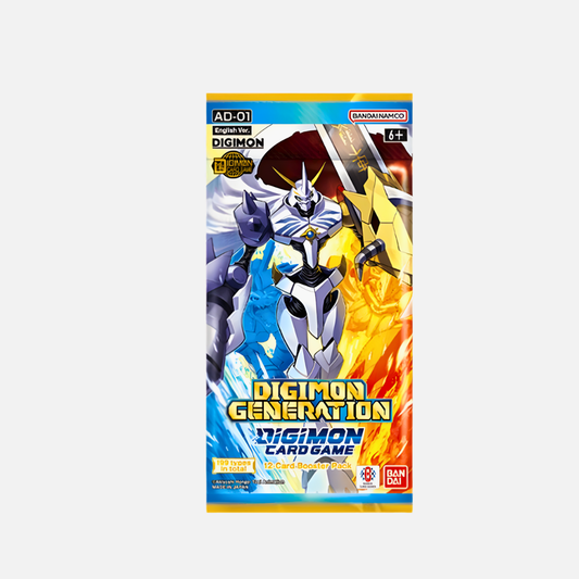 Digimon Card Game - Digimon Generation Advanced Booster Pack [AD-01] - English *VORBESTELLUNG*