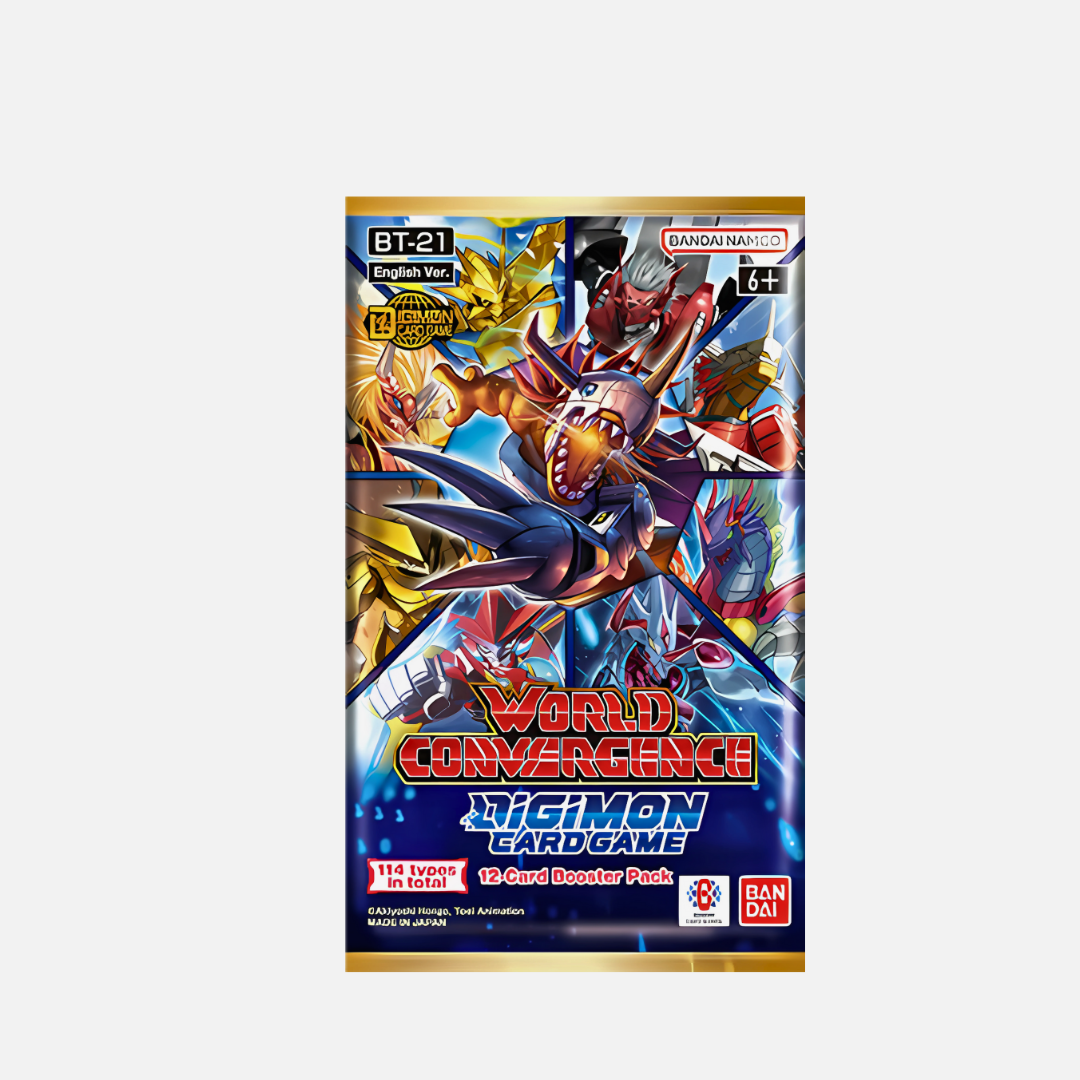 Digimon Card Game - World Convergence Booster Pack [BT-21] - (English) *VORBESTELLUNG*
