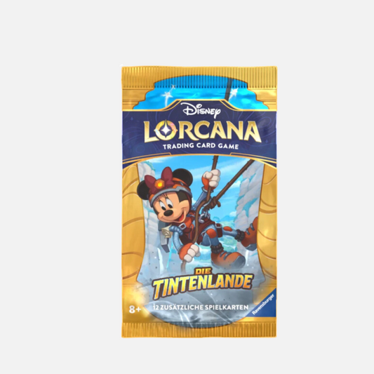 Disney Lorcana Trading Card Game - Die Tintenlande Booster Pack - (Deutsch)