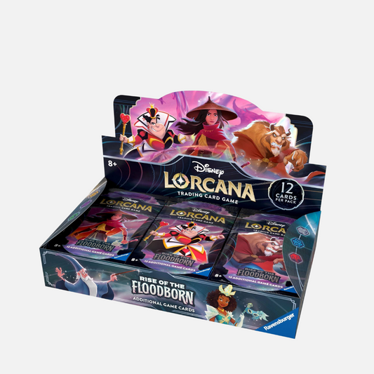 Disney Lorcana Trading Card Game - "Rise of the Floodborn" Booster Display - (Englisch)