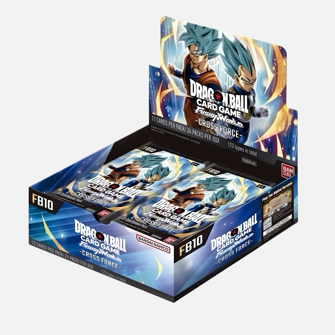 Dragon Ball Super Card Game - Fusion World - Cross Force Booster Display [FB-10] - English