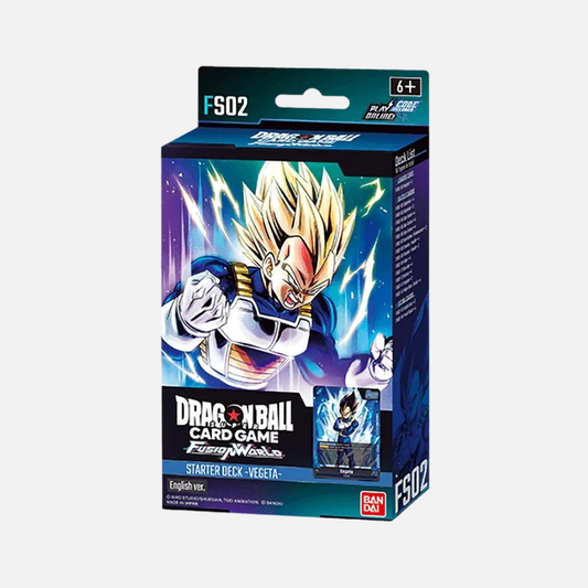 DragonBall Super Card Game - Fusion World - Vegeta Starter Deck [FS02] - (Englisch)