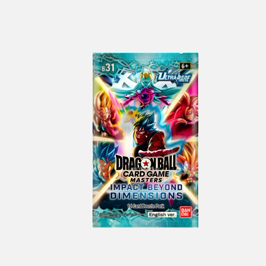 Dragon Ball Super Card Game - Masters - Impact Beyond Dimensions Booster Pack [B31] - Ultra-Bout Series 04 (English) *VORBESTELLUNG*