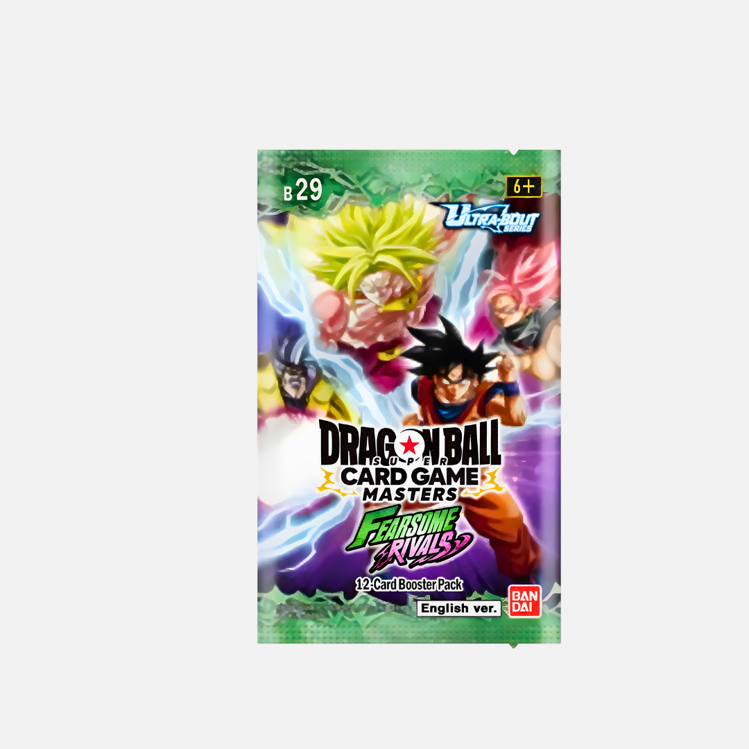 Dragon Ball Super Card Game - Masters - Fearsome Rivals Booster Pack ...