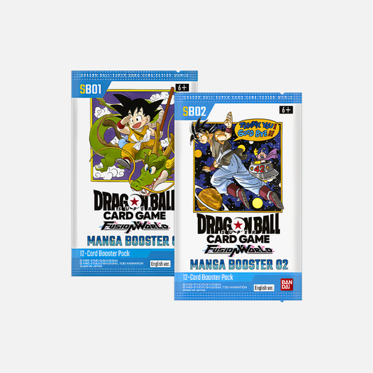 Dragon Ball Super Fusion World - Manga Booster Pack Bundle [SB-01-02] - English