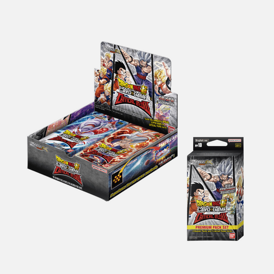 Dragonball Super Card Game - Critical Blow Booster Display & Premium Pack [DBS-B22/PP13] - Zenkai Series Set 05 (Englisch)