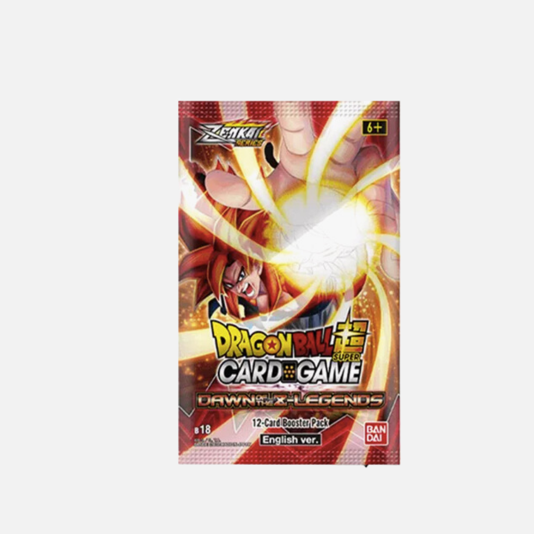 Dragonball Super Card Game - Dawn of the Z-Legends Booster Pack - BT18 (Englisch)