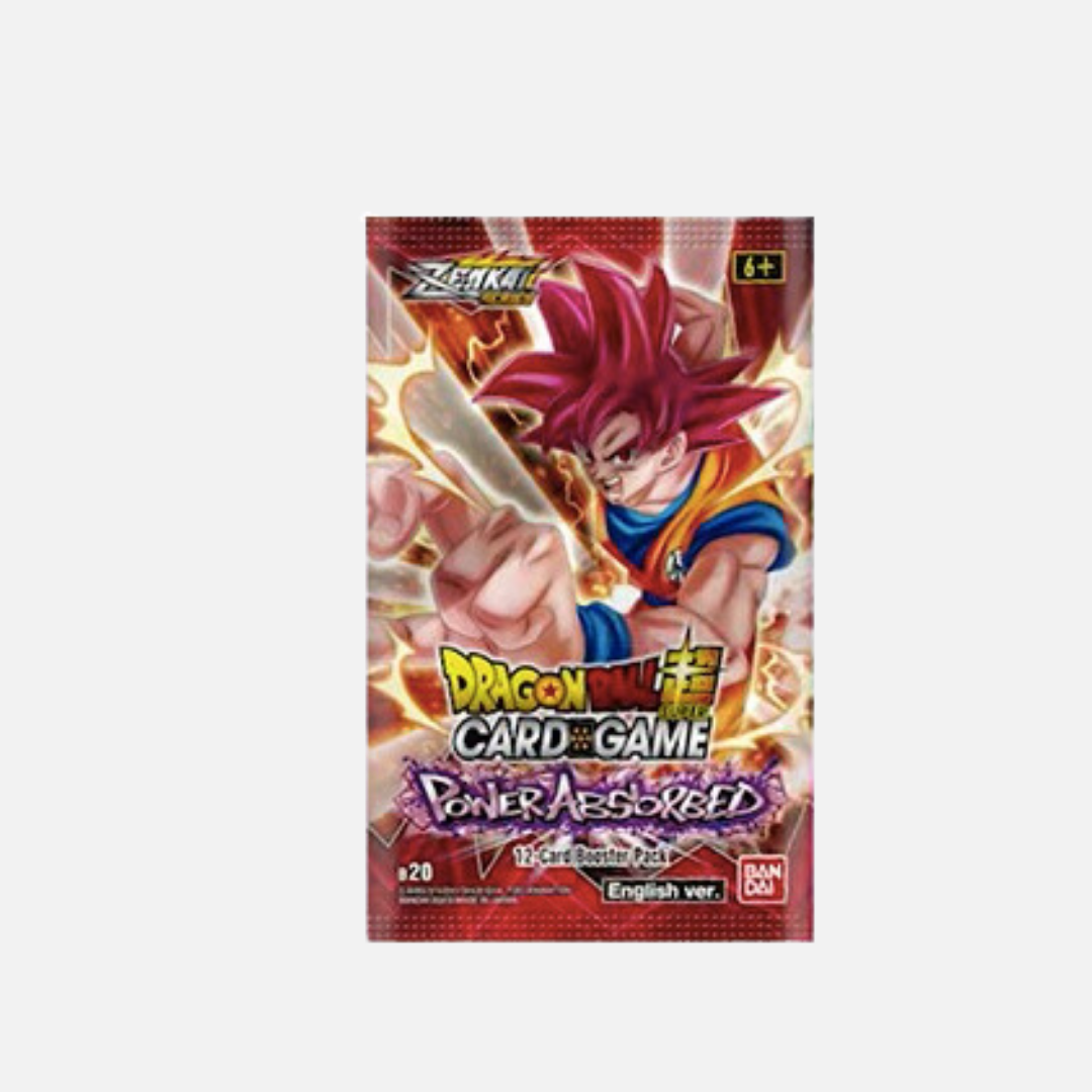 Dragonball Super Card Game - Power Absorbed Booster Pack - BT20 (Englisch)