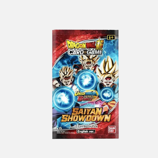 Dragonball Super Card Game - Saiyan Showdown Booster Pack - BT15 (Englisch)