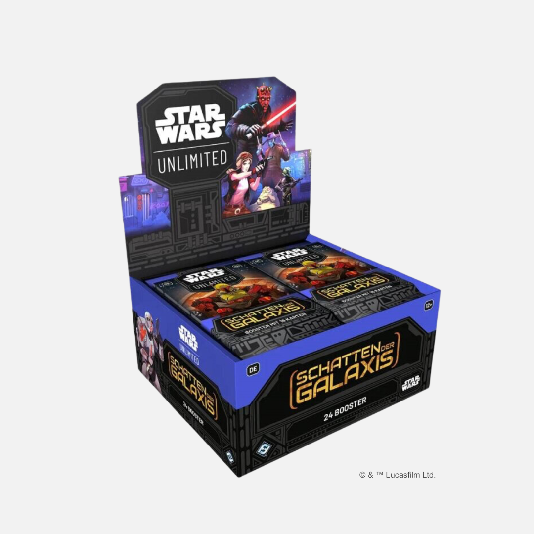FFG - Star Wars: Unlimited - Schatten der Galaxis Booster Display (Deutsch)