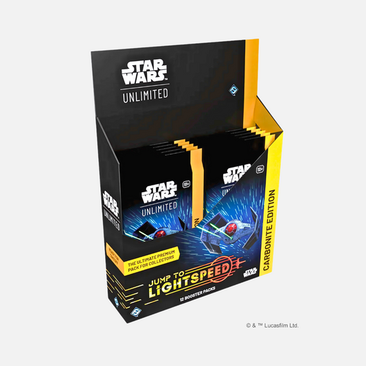 FFG - Star Wars: Unlimited - Jump to Lightspeed Carbonite Booster Display (English)