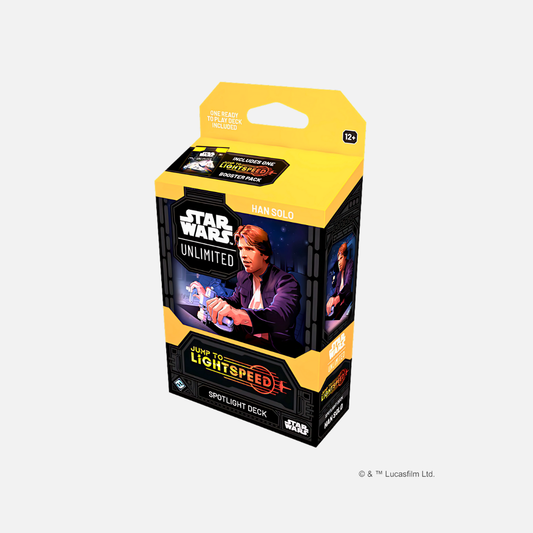 FFG - Star Wars: Unlimited - Jump to Lightspeed Spotlight Deck - Han Solo (English)