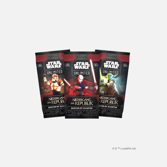 FFG - Star Wars: Unlimited - Niedergang der Republik Booster Pack (Deutsch)